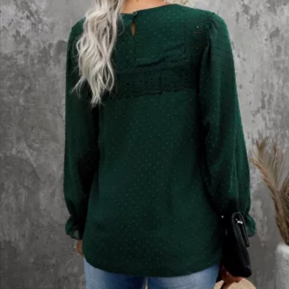 ❤️New Swiss dot lace top - Picture 7 of 8